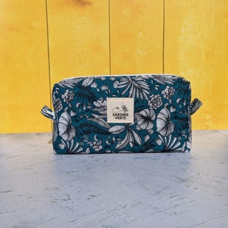 Trousse adulte Feuillage vert – Pratique et faite main