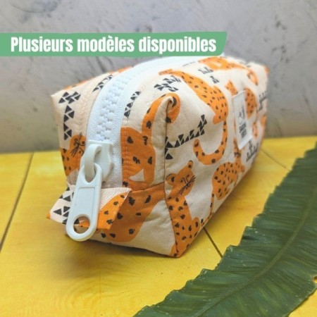 Trousse réversible à colorier Jungle | Cadeau enfant