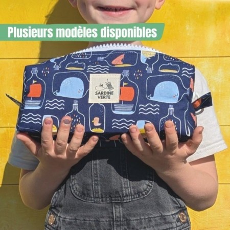 Trousse réversible à colorier Animaux marins | Bretagne